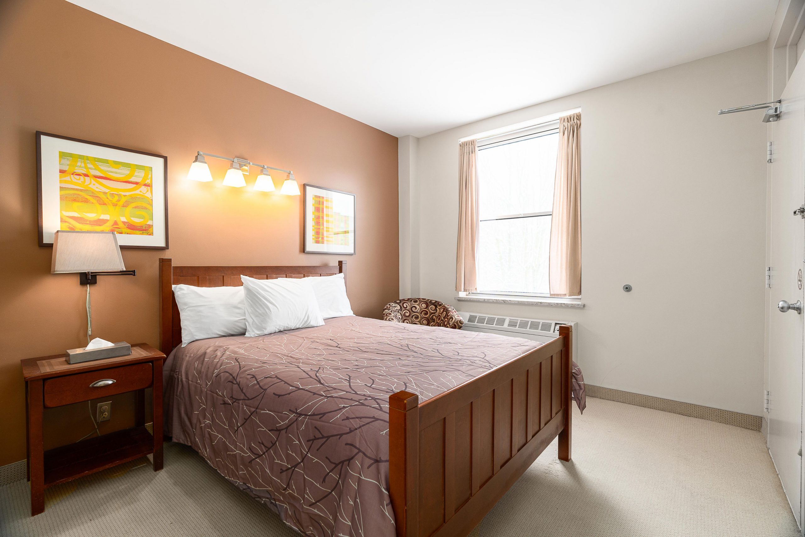 1 Queen Bed